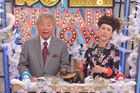 左からみのもんた、久本雅美。(c)読売テレビ