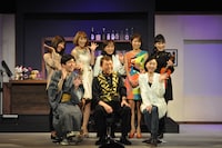 2月28日に行われた舞台「Snack 玉ちゃん」制作発表会の様子。