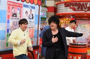 左からテンダラー白川、チョコレートプラネット長田。(c)読売テレビ