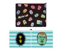 「超くっきーランド」グッズのポーチ。