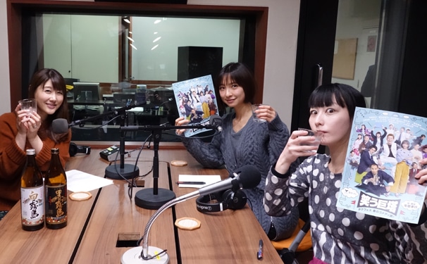 左から安めぐみ、篠田麻里子、鳥居みゆき、安めぐみ。