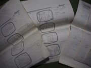 金子修介監督の絵コンテ。