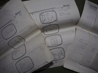 金子修介監督の絵コンテ。