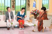 （左から）ラッシャー板前、松尾伴内、黒柳徹子。(c)テレビ朝日