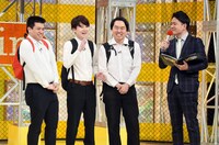 ジェラードンと千鳥ノブ（右端）。