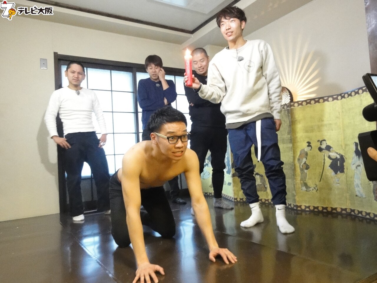 アキナ山名、ロッシー、デルマパンゲ迫田、THIS IS 岡下が滋賀で大喜利