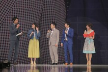 ダイエーステージに登場した和牛ら。