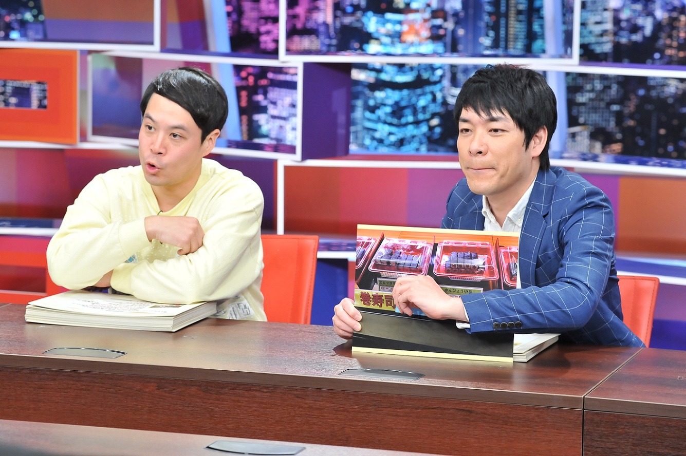 （左から）タカアンドトシ・タカ、麒麟・川島。(c)中京テレビ