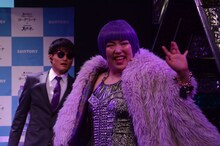 来日したベリー・ブルー（ゆりやんレトリィバァ）。