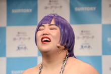 演技しながら本当の涙を流す芸を披露するゆりやんレトリィバァ。