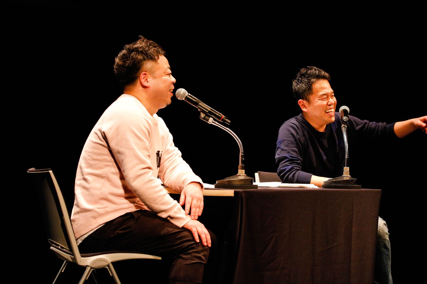 「ダイアンのよなよな…」公開イベントの様子。（撮影：日吉"JP"純平）