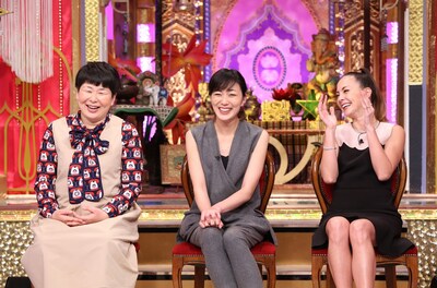 左から森三中・大島、板谷由夏、土屋アンナ。(c)日本テレビ