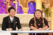 （左から）有吉弘行、渡辺直美。(c)TBS