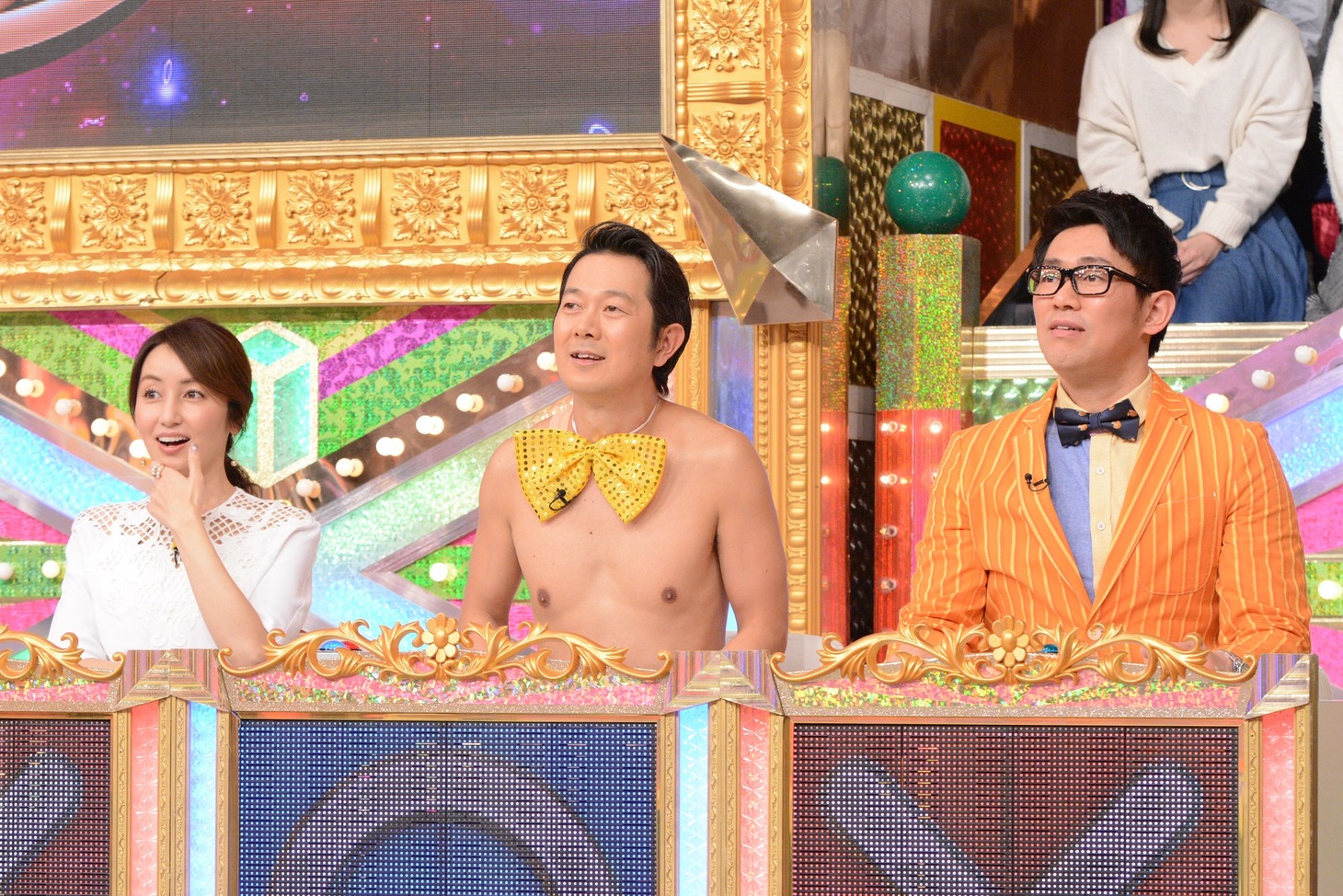 「超問クイズ！真実か？ウソか？」のワンシーン。(c)日本テレビ