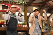 （左から）ロンドンブーツ1号2号・田村亮、横山だいすけ。(c)関西テレビ
