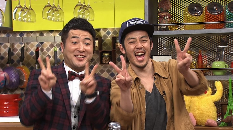 左から和牛・水田、キングコング西野。(c)読売テレビ