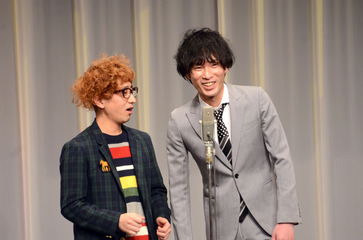 「カナリア解散ライブin東京『ボン＆安達』」の様子。