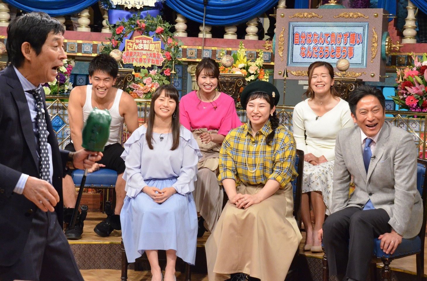 アスリート大集合もうすぐ春ですね祭！」のワンシーン。(c)日本テレビ