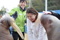 「開局55周年記念番組 メ～テレファミリー癒やし癒やされほっこり旅 in 伊勢・鳥羽」のワンシーン。(c)メ～テレ