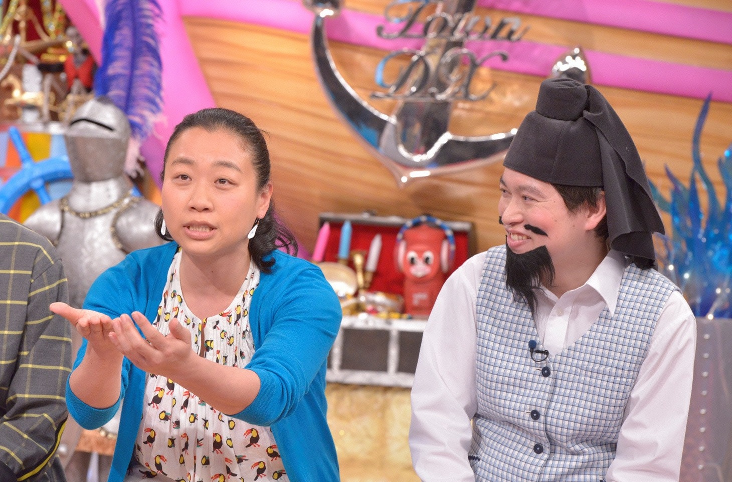 左からいとうあさこ、脳みそ夫。(c)読売テレビ