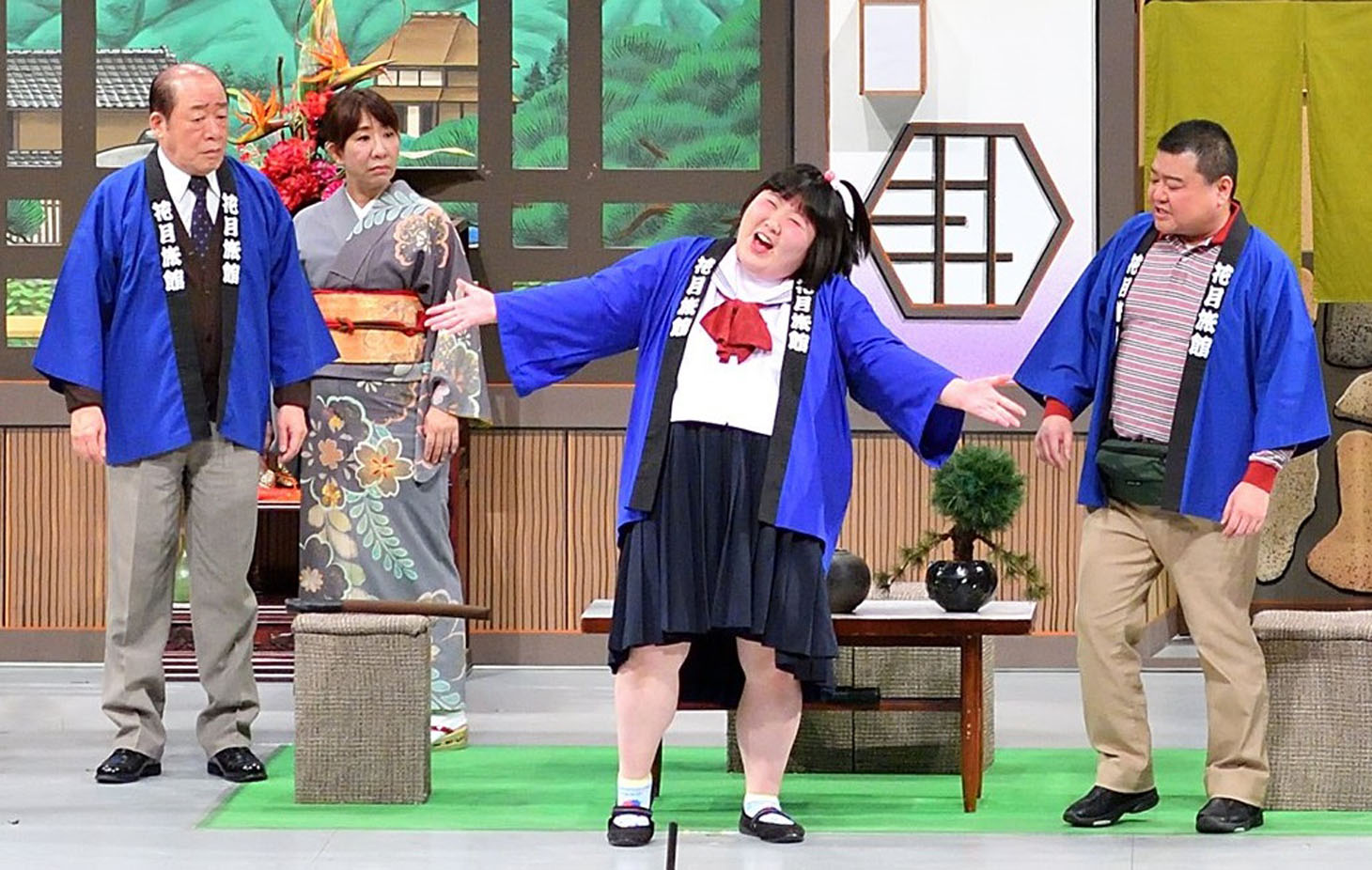 「よしもと新喜劇 女子高生探偵あいちゃん映画公開記念SP」より。(c)MBS