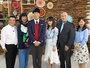 左からアンタッチャブル山崎、南海キャンディーズしずちゃん、小籔千豊、伊原六花、モーリー・ロバートソン、井下育恵アナウンサー。(c)テレビ大阪