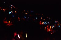 「劇場版 ひらがな男子 ～序～」上映中の客席。