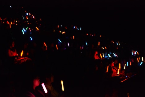 「劇場版 ひらがな男子 ～序～」上映中の客席。