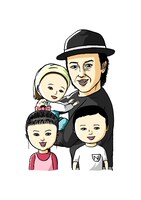 「パパは漫才師」キービジュアル