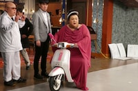 「仲村トオルが地井武男にワッパを掛けられた時代…とマツコ」のワンシーン。(c)日本テレビ