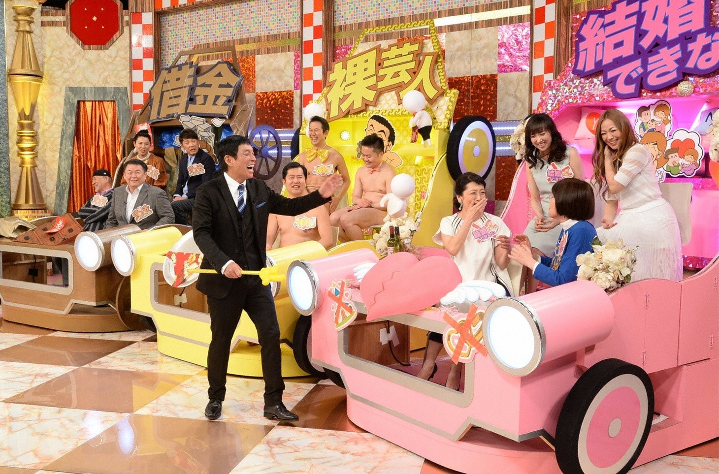 「明石家さんまのコンプレッくすっ杯」のワンシーン。(c)ABC