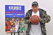 「超絶!2018NBAプレーオフ紹介SP 王者の強さを探る旅」にゲスト出演する、レイザーラモンRG。
