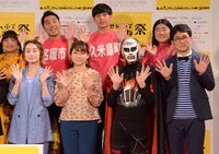 フォトセッション中の様子。