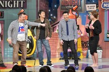 左からブラックマヨネーズ、チョコレートプラネット。(c)読売テレビ