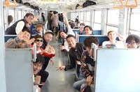 前回のツアー「アキナ牛シュタインと行く！奥会津ふれあいツアー」の様子。