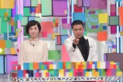 MCの中山秀征と大下容子アナ（左）。(c)テレビ朝日