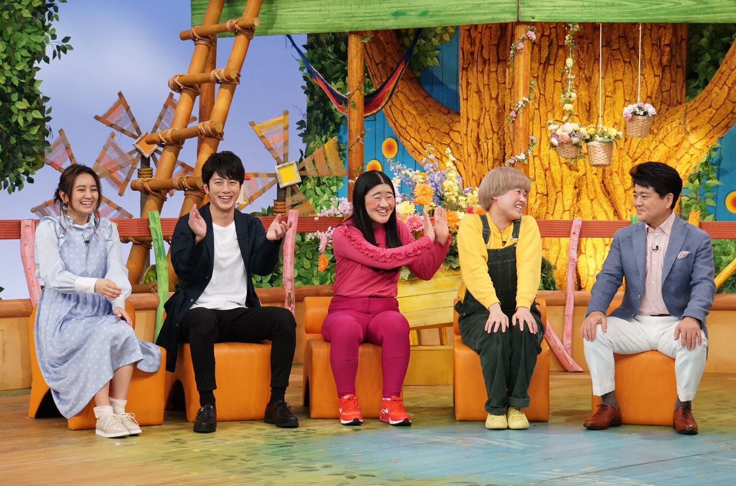 「誰だって波瀾爆笑」のワンシーン。(c)日本テレビ