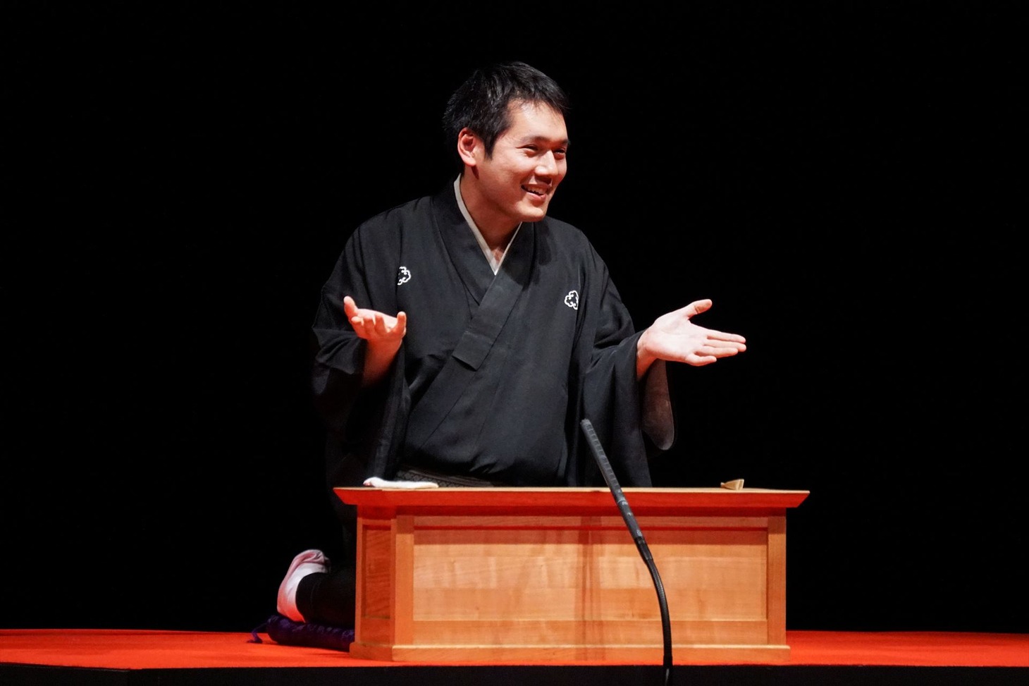 「問わず語りの松之丞の会」に出演した神田松之丞。(c)TBSラジオ