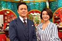 （左から）くりぃむしちゅー有田、高嶋ちさ子。