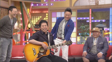 （左から）東野幸治、今田耕司、ANZEN漫才。(c)CBC