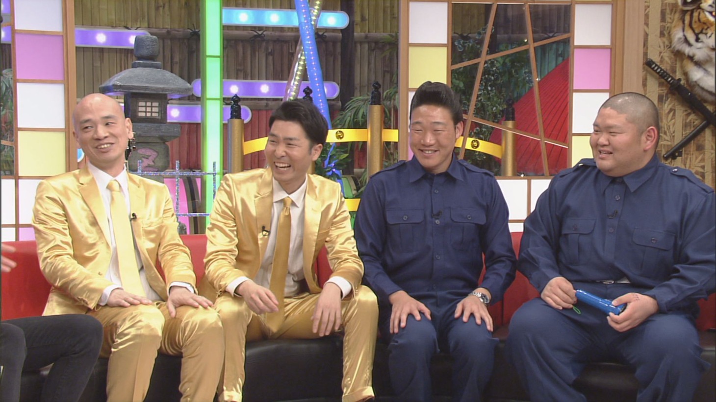 「本能Z」に出演する（左から）アモーン、ANZEN漫才。(c)CBC