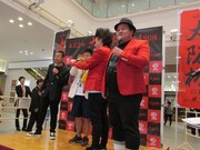 左から間寛平、ジミー大西、ミサイルマン。