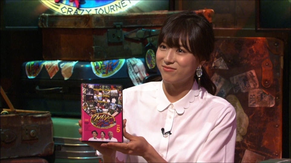 DVDに出演する笹川友里（TBSアナウンサー）。