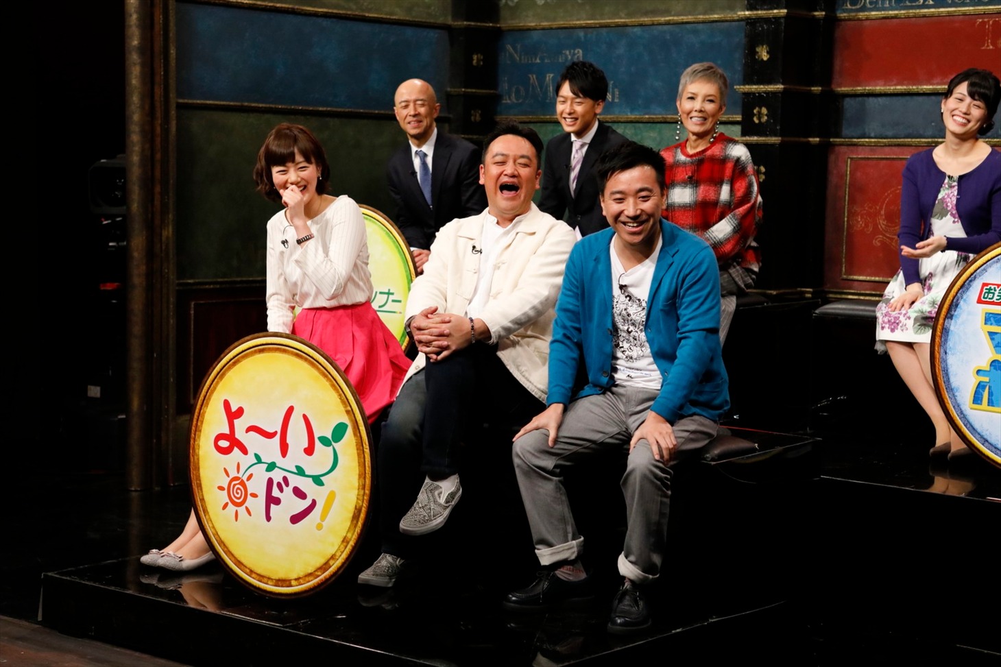 たむらけんじ、月亭八光ら。(c)関西テレビ