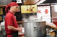 新CM「バイト無料掲載」撮影中の様子。