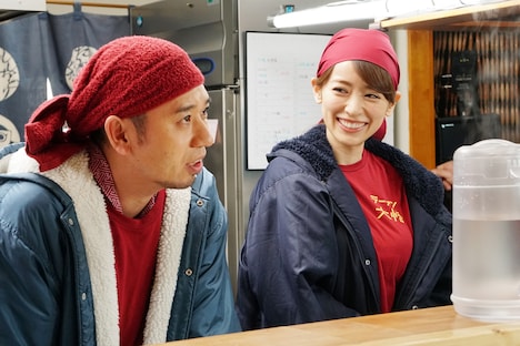 新CM「バイト無料掲載」撮影中の様子。