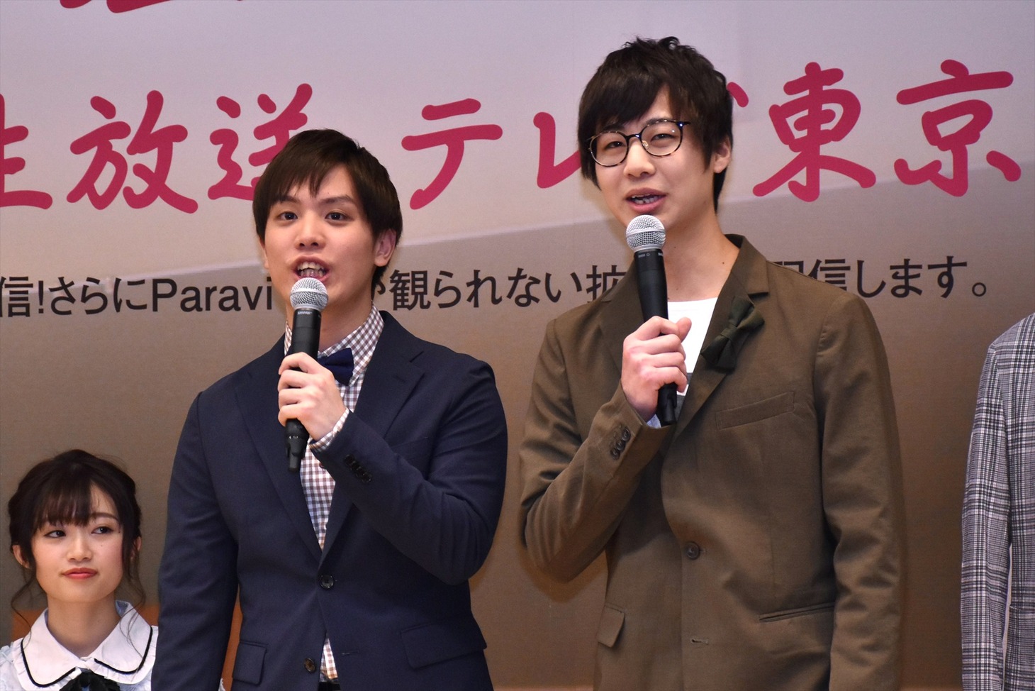 ノブナガ。左から、岩永と信太。
