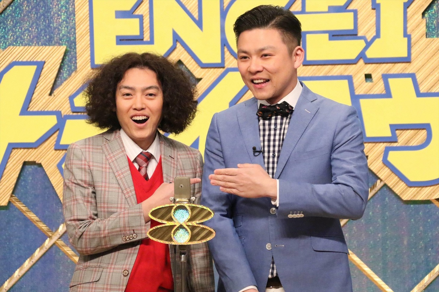 「ENGEIトライアウト」に出演する、学天即。(c)フジテレビ