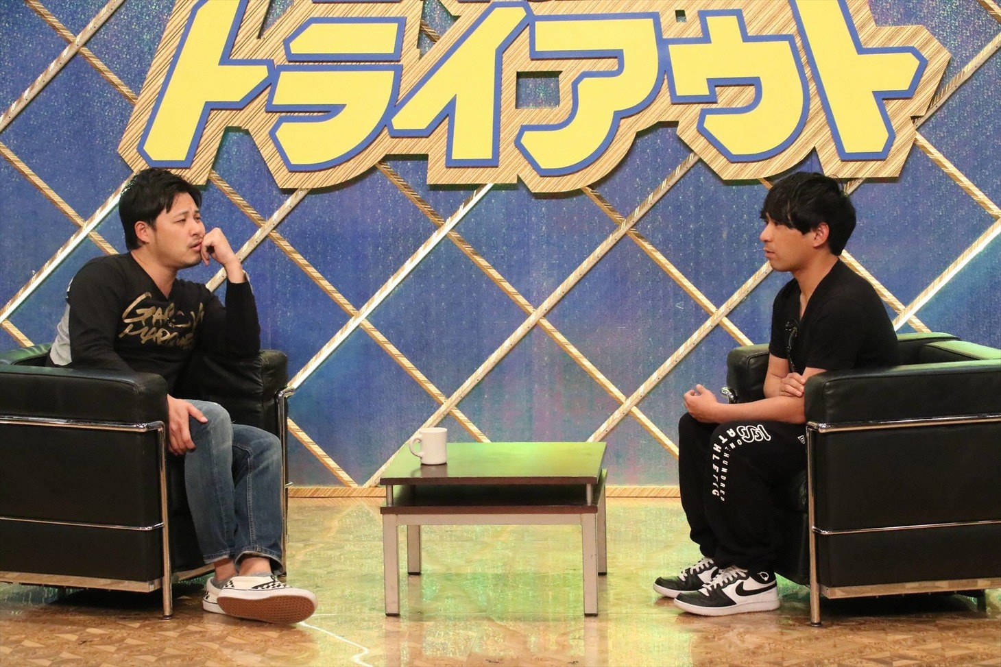 「ENGEIトライアウト」に出演する、アルコ＆ピース。(c)フジテレビ