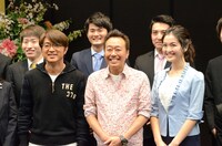 テレビ東京入社式の様子。